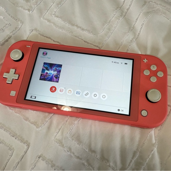 Nintendo Switch Lite 32GB Handheld Video Game Console - Coral - Picture 8 of 9